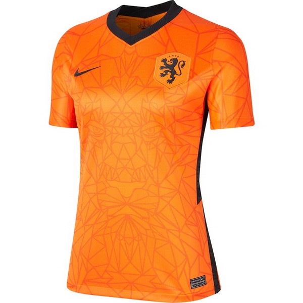 Maillot Football Pays Bas Domicile Femme 2020 Orange